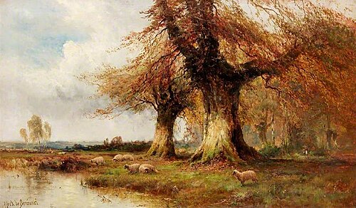 Sentinels of the Forest, 1880, Alfred de Breanski