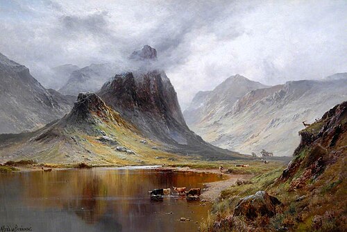 In the Pass of Leney, Perth, , Alfred de Breanski