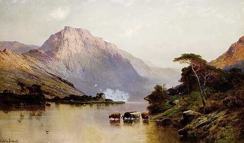 Inverlochy and Ben Nevis, , Alfred de Breanski