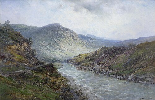 Near Callender, 1928, Alfred de Breanski