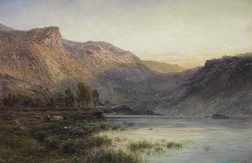 The Eagle Rock (Loch Lomond), 1928, Alfred de Breanski