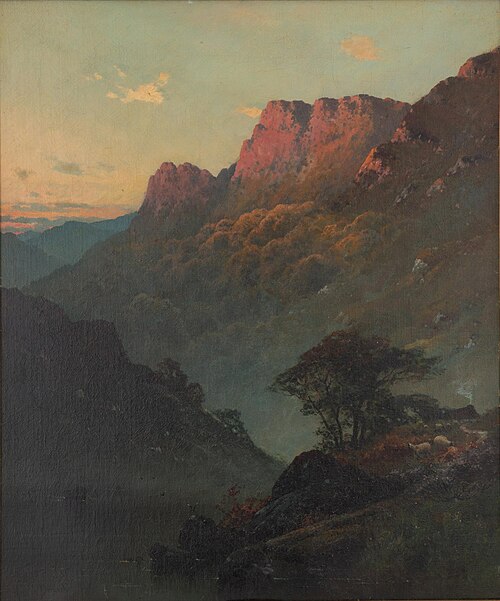Gorge in the Highlands, , Alfred de Breanski