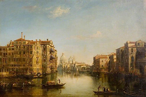 Grand Canal, Venice, Italy, , Alfred Pollentine