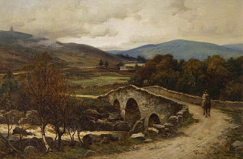 A Grey Day at Dalbrack, Glenesk, 1890, Allan Ramsay