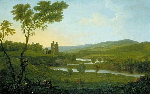 Scottish Landscape with a Winding River, , Andrew Donaldson