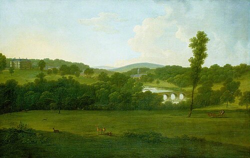 Scottish Landscape, with a Manor House, , Andrew Donaldson