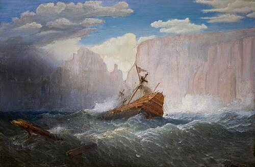 The Last of the Spanish Armada, 1884, Anthony Carey Stannus