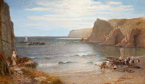 Land's End, Cornwall, 1897, Anthony Carey Stannus