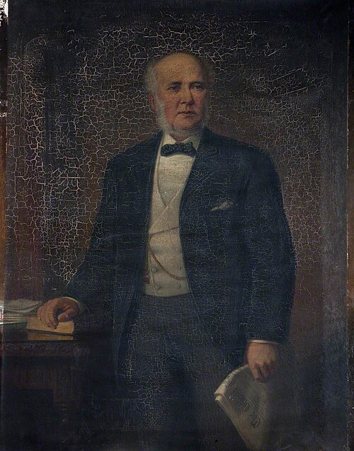 Alderman William John Johnston (1821–1897), JP, , Anthony Carey Stannus