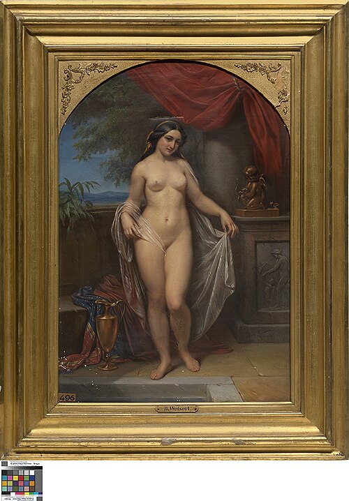 Odalisk, 1852, Bernard Pierre Weiser