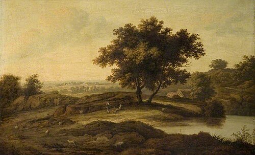 River Scene, , Carl Wilhelm Weisbrod