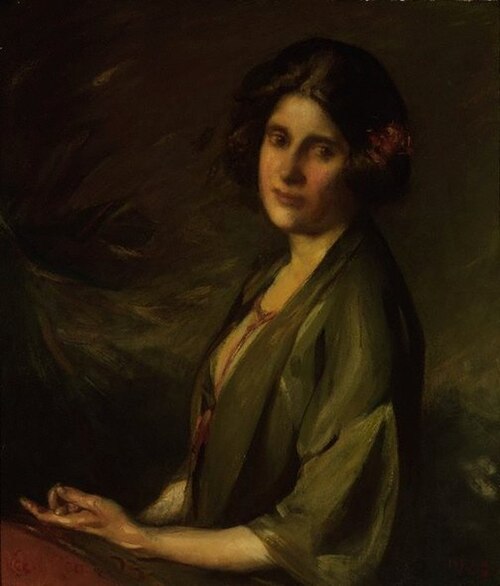 Portrait of Inez Bensusan, 1924, Cecil William Rea
