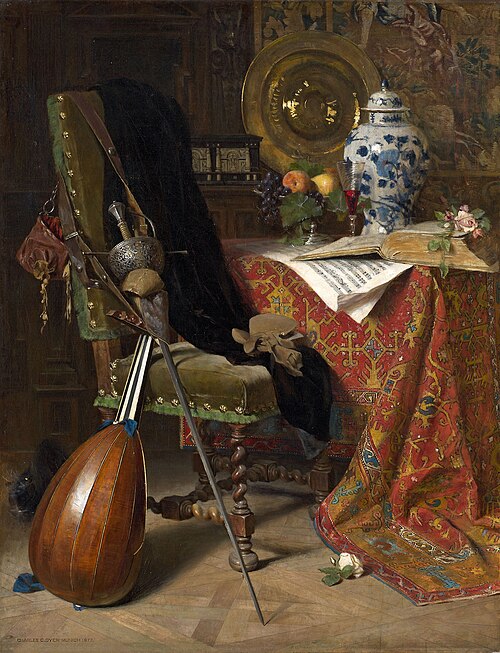 Seventeenth-Century Interior, 1877, Charles Gifford Dyer