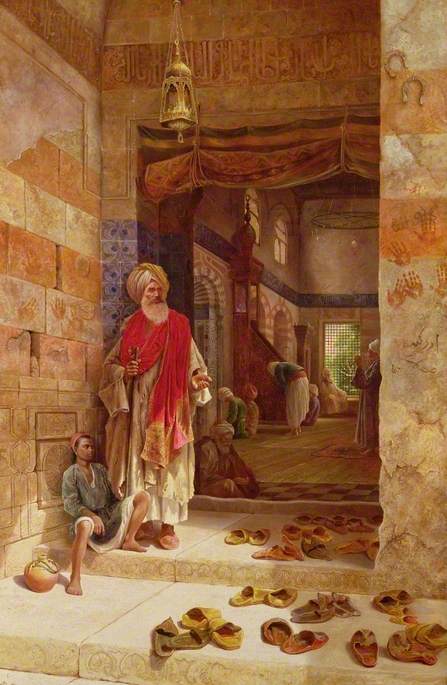 'In the name of the Prophet, alms!', 1877, Charles Robertson