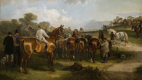 The Horse Fair, 1870, Charles Shayer