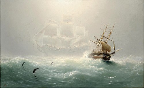 The Flying Dutchman, 1860, Charles Temple Dix