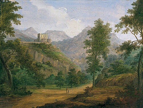 Landscape with Trees, 1830, Charles Towne