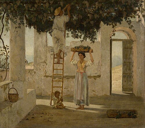 The Grape Harvest, 1868, Edgar Barclay