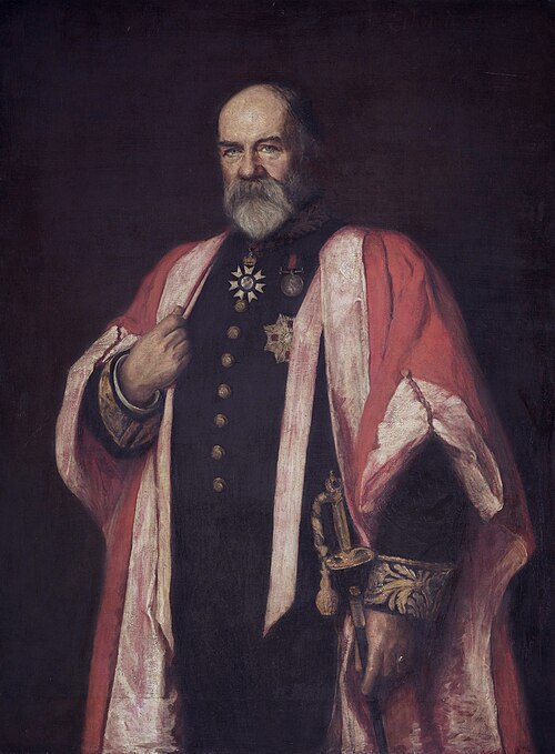 Portrait of Sir Walter Buller, 1903, Ethel Mortlock