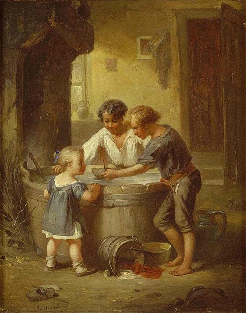Jeux d'enfant, 1900, François-Louis Lanfant