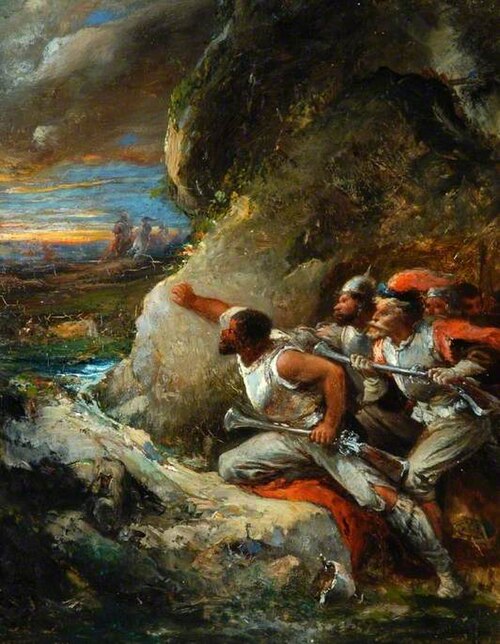 Brigands Waiting in Ambush, , François-Louis Lanfant