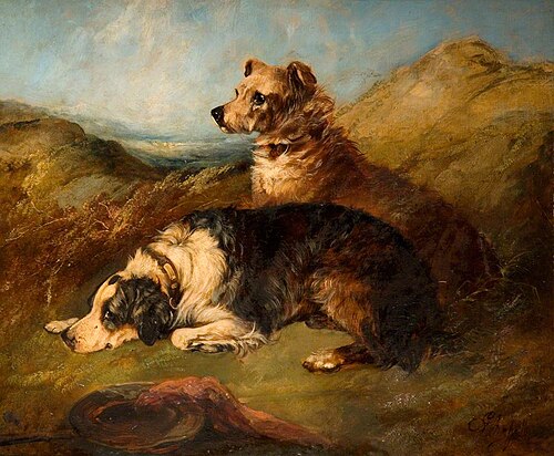 Waiting, 1857, George Armfield