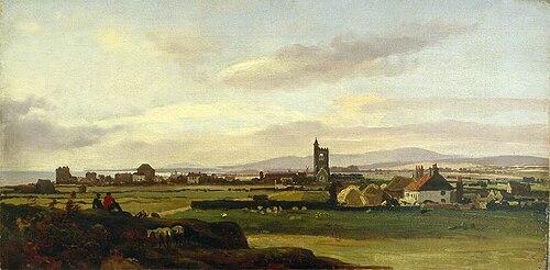 View of Hove, East Sussex, 1850, George Hilditch