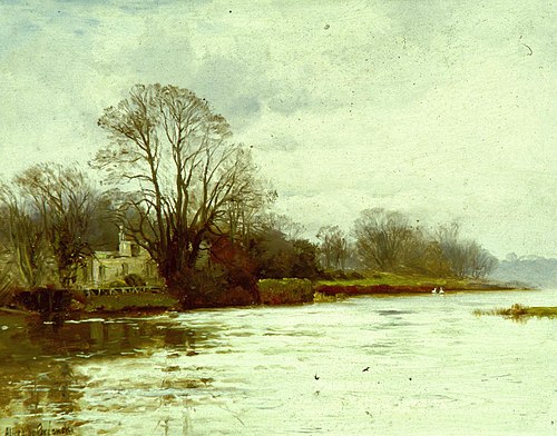 Thames, , Gustave de Breanski
