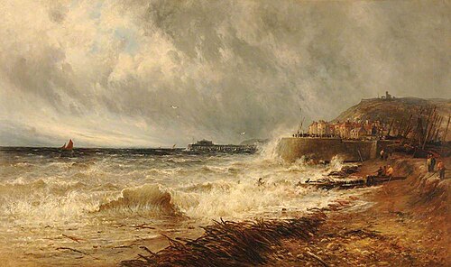Hastings, East Sussex, 1884, Gustave de Breanski