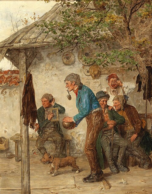 The Game of Bowls, 1906, Hugo Kotschenreiter