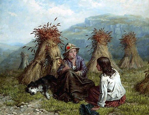 Gleaners, 1859, Isaac Henzell