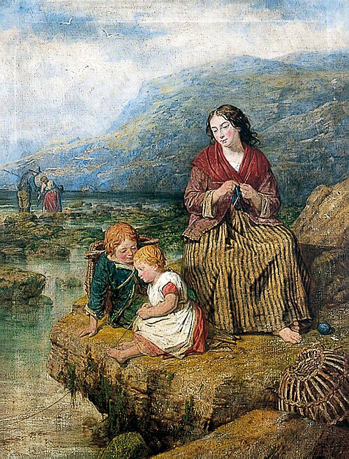 The Young Fisherman, 1862, Isaac Henzell