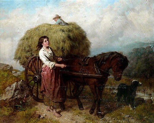 A Load of Hay, 1870, Isaac Henzell