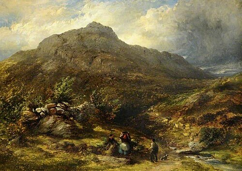 Clogwyn Mawr, near Capel Curig, , James Poole
