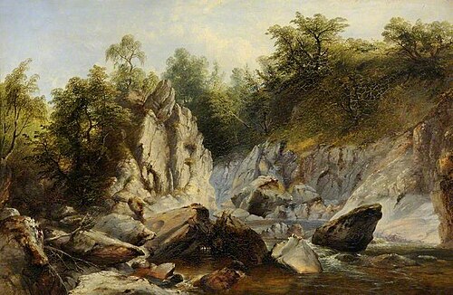 On the Conway, Betws-y-Coed, , James Poole