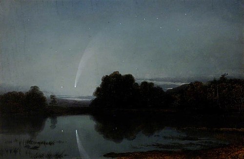 La Comète Donati, 1858, James Poole
