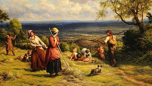 The Haymakers, 1862, James Thomas Linnell