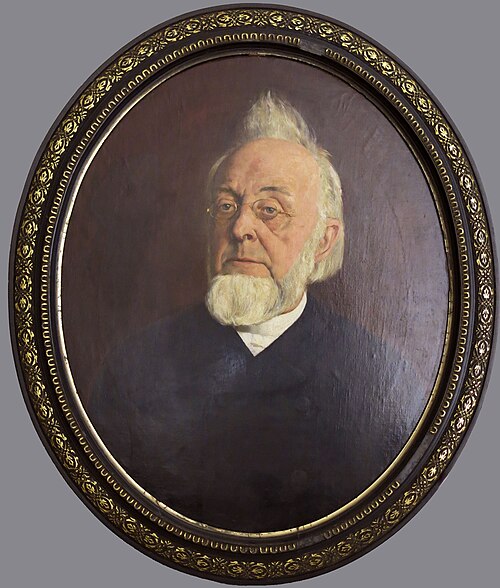 Adama van Scheltema, Ds. Carel Steven (1815-1897), 1888, Jan Hendrik Scheltema