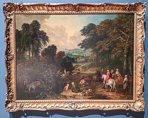 Scène de chasse, 1800, Jan Peeter Verdussen