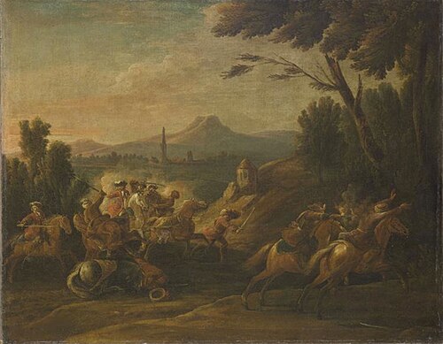 Escarmouche, , Jan Peeter Verdussen