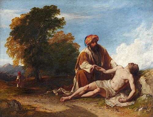 The Good Samaritan, 1845, John Adam Houston