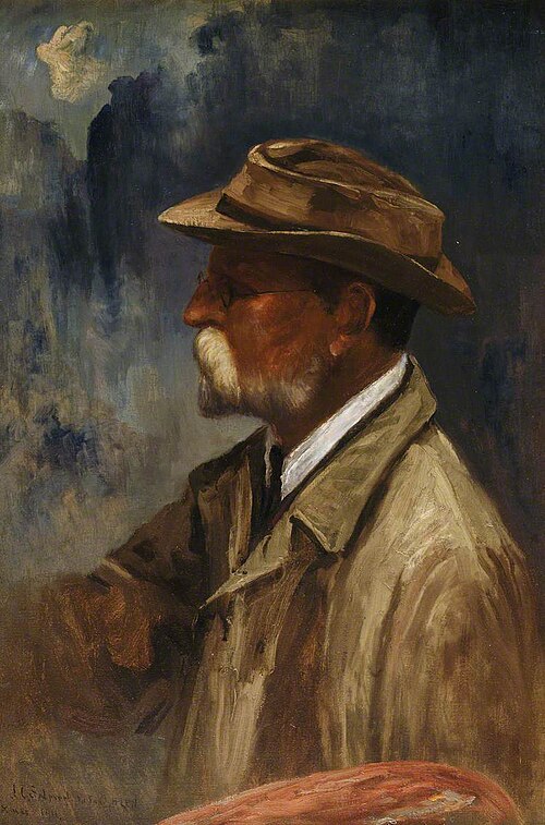 Self Portrait, 1911, John Cuthbert Salmon