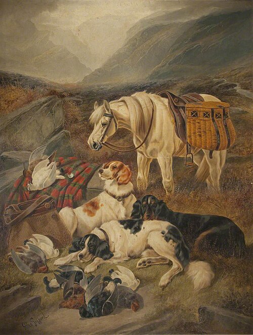 Pack Horse and Dogs, , John Gifford