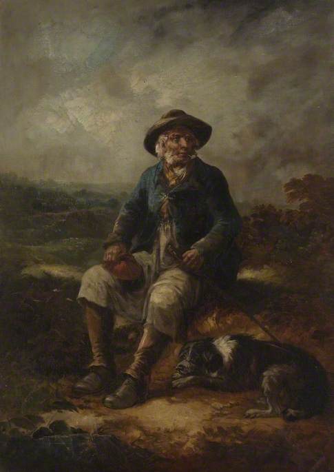 The Shepherd, 1879, John Joseph Barker