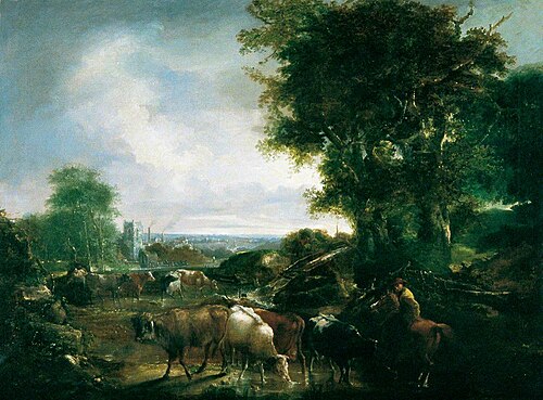 Near the Malvern Hills, , John Joseph Barker