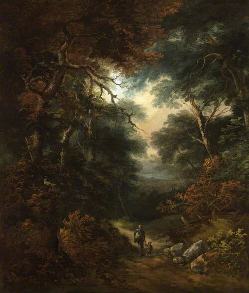 Woodland Landscape, , John Joseph Barker