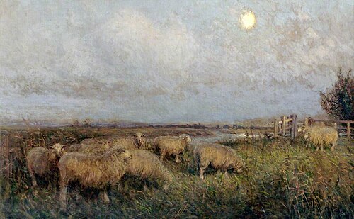 Moonrise, 1909, John Pedder