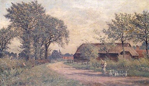 Lane near Sonning-on-Thames, Berkshire, , John Surtees