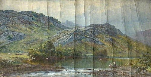 Landscape in North Wales, , John Surtees