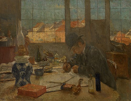 The Studio, 1892, Evert Larock